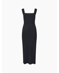 French Connection - Rassia Rib Square Neck Dress Or Out - Lyst