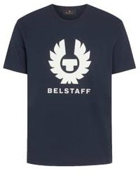 Belstaff - Phoenix T-shirt Dark Ink Xl - Lyst