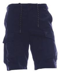 OUTHERE - Shorts Eotm216ag42 Navy M - Lyst