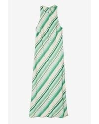 Ottod'Ame - Viscose Stripe Maxi Dress Fogia 42 - Lyst