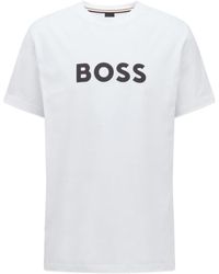 BOSS by HUGO BOSS Camiseta Rn - Blanco