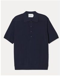 Closed - - Polo - Organic Cotton Jersey - Blue - S - Lyst