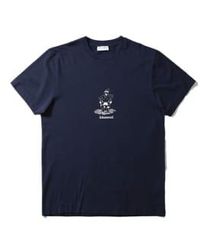 Edmmond Studios - T-shirt marine uni - Lyst