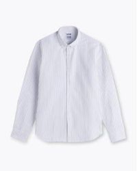 Homecore - Tokyo Barre Stripes Shirt L / Blanc - Lyst