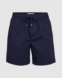 Minimum - Decimos pantalones cortos azules marinos - Lyst