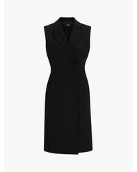 BOSS - Dekava Sleeveless Blazer Dress Size: 12, Col: 10 - Lyst