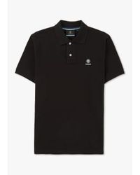 Sandbanks - Mens badge logo polo -hemd in schwarz - Lyst
