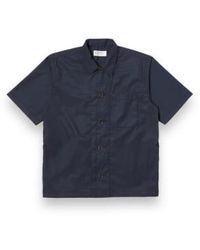 Universal Works - Tech Overshirt 30191 Recycled Poly Navy S - Lyst