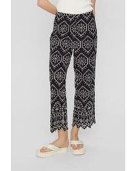 Numph - Evelyn Pants In Caviar - Lyst