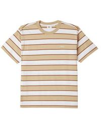Obey - Camiseta sandborn stripe - Lyst