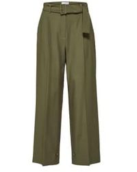 SELECTED - Ana Wide High Waist Trousers M - Lyst
