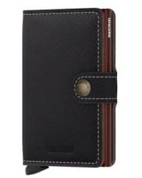 Secrid - Mini Wallet Saffiano One Size - Lyst