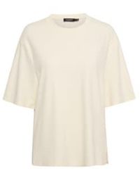 Soaked In Luxury - Weißes filli boxy t -shirt - Lyst