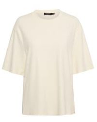 Soaked In Luxury - T-shirt en fillie blanc - Lyst