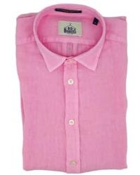 B.D. Baggies - Bradford Man Brigh Pink Shirt S - Lyst