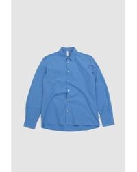 Another Aspect - Une autre chemise 3.0 capri bleu - Lyst