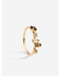 April Please - Constant Ring Plated Gold Recycled Fairtrade - Lyst