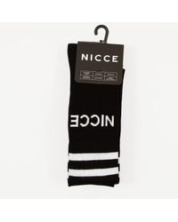Nicce London - Calcetines portivos negros 3 paquete - Lyst