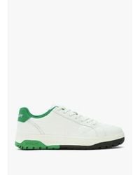 Replay - Entrenador hombres gmz4s sporty in off green - Lyst