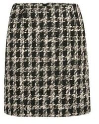 Inwear - Winni Checked Woven Skirt Dk 36 Uk 10 - Lyst