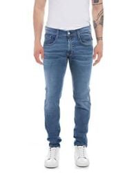 Replay - Hyperflex re verwendet anbass slim tapered jeans - Lyst