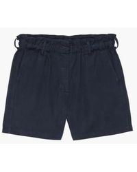 Rails - Monte Navy Cotton/ Twill Shorts Xs - Lyst