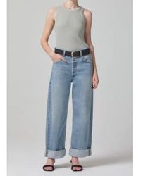 Citizens of Humanity - Ayla Baggy Cuffed Crop In Skylights - Lyst