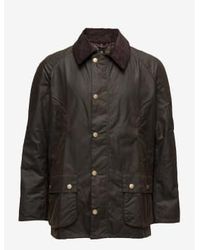 Barbour - Ashby Wax Jacket Olive S - Lyst