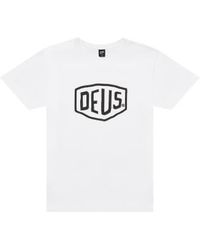 Deus Ex Machina - Escudo camiseta blanco - Lyst