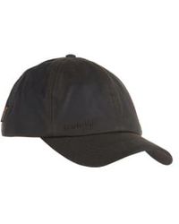 Barbour - Sport Cap Wax Olive One Size - Lyst