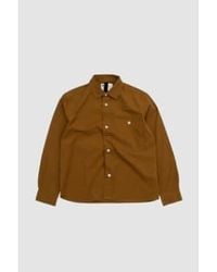 Margaret Howell - Overall Shirt Washed Cotton Ochre S - Lyst