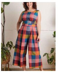 Emily and Fin - Roberta Jumpsuit Festival Plaid 8 - Lyst