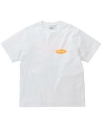 Gramicci - Original freiheit oval t -shirt weiß - Lyst