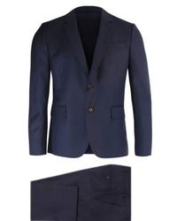 Paul Smith - Dark Navy Tailored Fit 2 Button Suit 46 - Lyst