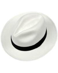 Bornisimo - Sombrero clásico panamá blanco - Lyst