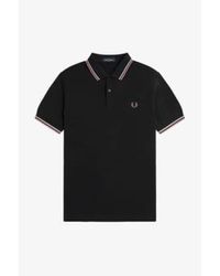 Fred Perry - And Cyber Blue M3600 Polo Shirt - Lyst