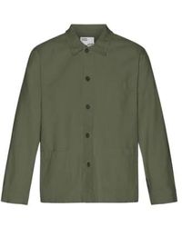 COLORFUL STANDARD - Organic Cotton Workwear Jacket Dusty Olive / M - Lyst