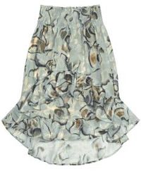 Munthe - Espresina Sparkle Pattern Frill Skirt Size: 12, Col: - Lyst