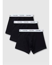 Calvin Klein - S Underwear 3 Pack Logo Trunks - Lyst