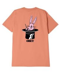 Obey - Disappear T-shirt Citrus Medium - Lyst