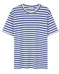 Loreak - & Ink Stripe Arraun M T-shirt S - Lyst