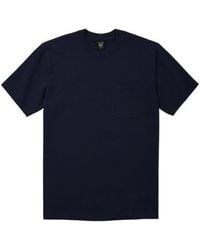 Filson - Ss Pioneer Solid One Pocket T-shirt Dark Navy Small - Lyst