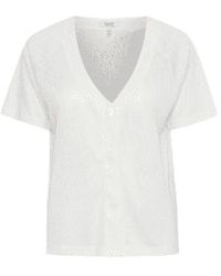 B.Young - Saskia T-shirt Button Top S - Lyst