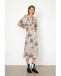 second female lily wrap dress