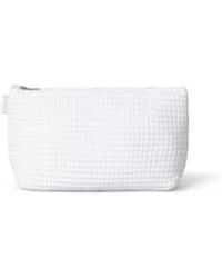 Chalk - Sac De Lavage De Gaufre En Blanc - Lyst