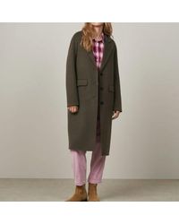 Hartford - Villa Military Wool Coat 3 - Lyst