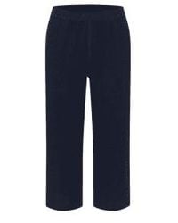 Kaffe - Naya Culotte Pants In Midnight From - Lyst
