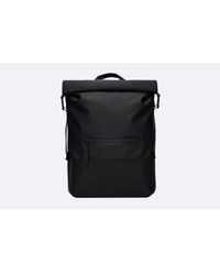 Rains - Trail Rolltop Backpack W3 * / Negro - Lyst