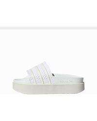 womens black adidas slides