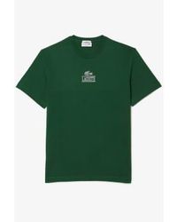 Lacoste - Mens Regular Fit Cotton Jersey Branded T - Lyst